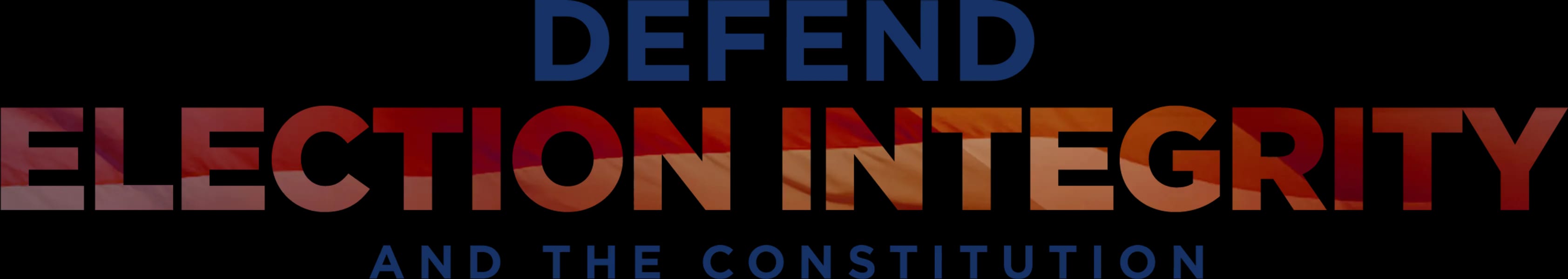 Defend Election Integrity and the Constitution title image