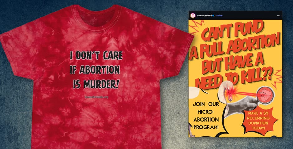 Horror Show: Abortion Org Openly Celebrates When You “Have a Need To Kill” Babies