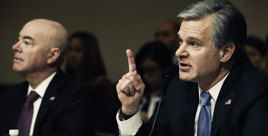 FBI Dir. Wray: “Can’t Be Sure” Americans’ Rights Aren’t Being Violated