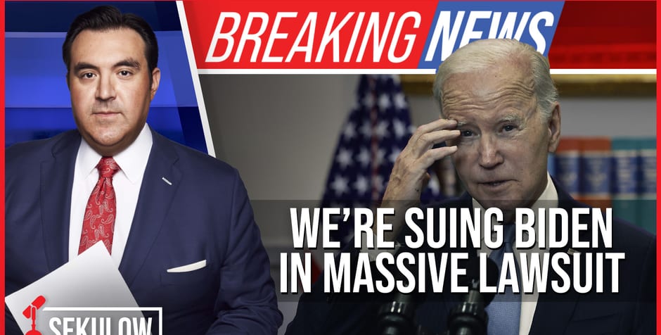 BREAKING: We’re Suing Biden in Massive Lawsuit