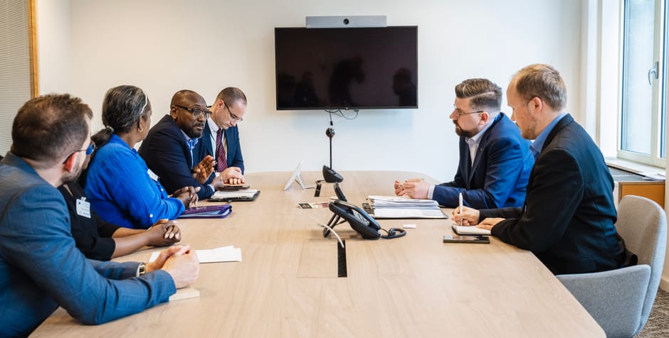 Meeting with Sebastian Tynkkynen, ECR Group