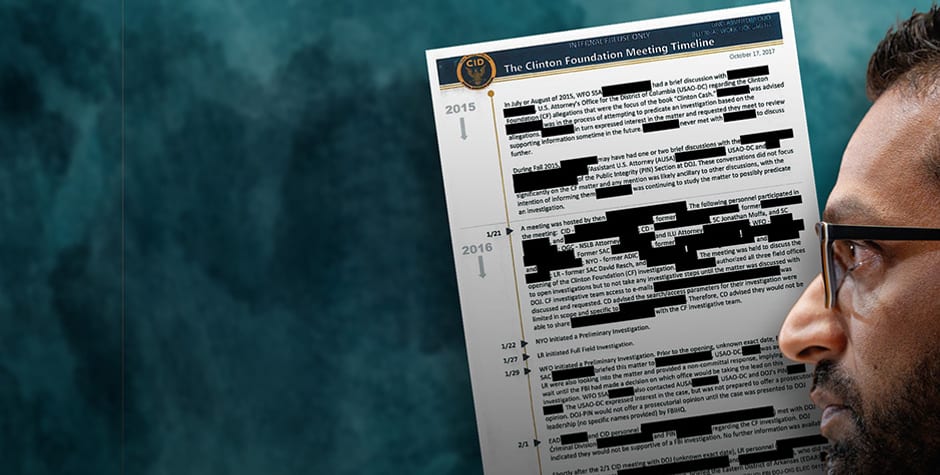 FBI Ordered To “Shut . . . Down” Clinton Foundation Investigation
