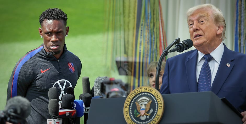 President Trump Addresses FIFA Controversy From Oval Office