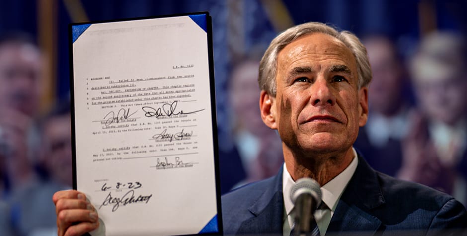 Gov. Abbott: Illegal Immigration Now a State Crime in Texas