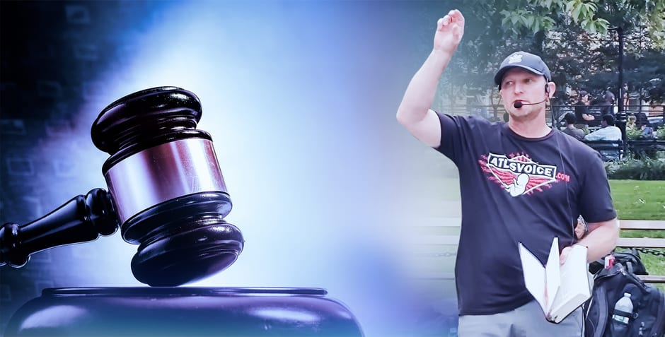 Victory in Georgia: Charged Gospel Preacher Vindicated – ACLJ Files Lawsuit To End Leftist Veto Power Over Free Speech