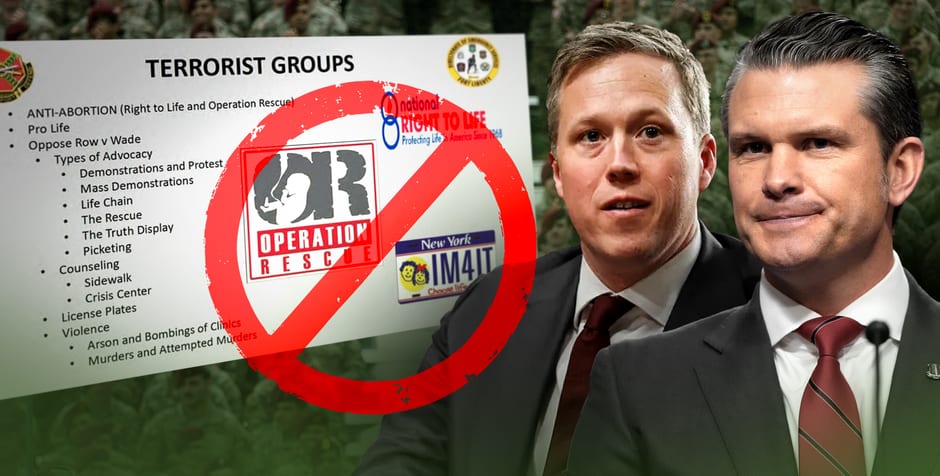 Army Secretary Driscoll and Secretary of Defense Hegseth Directly Respond to the ACLJ, Apologizing to Our Client Operation Rescue for Army Describing It as a "Terrorist Group"