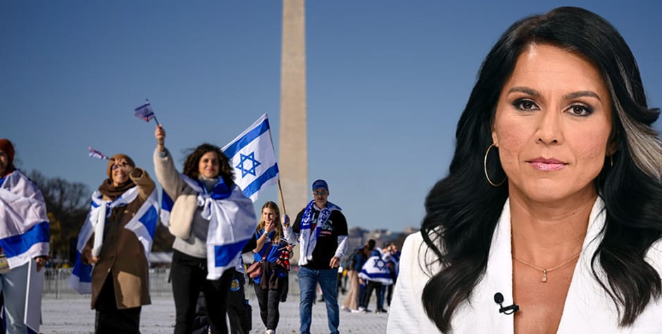 Tulsi Gabbard Live From DC as Tens of Thousands March for Israel