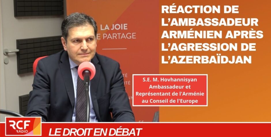 Armenian Ambassador's Reaction to Azerbaijan's Aggression