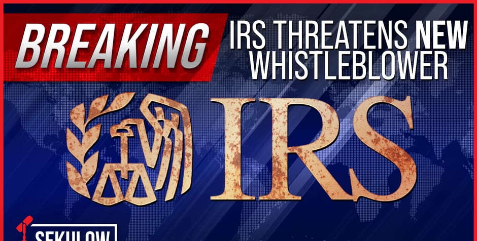 BREAKING: IRS Threatens NEW Whistleblower with Criminal Investigation