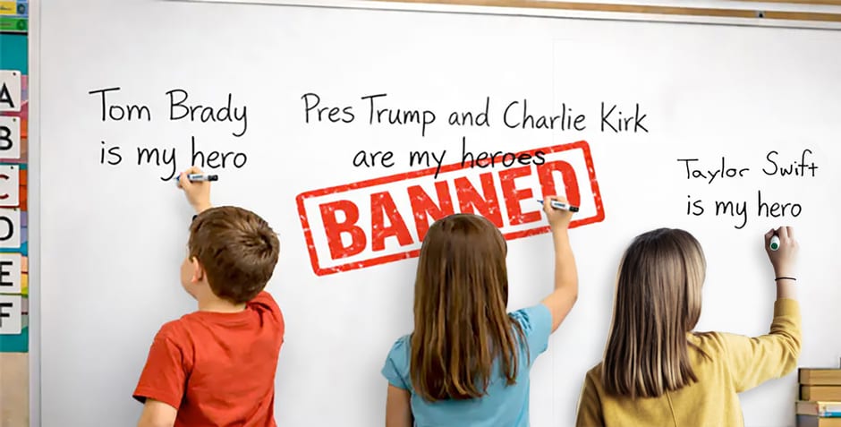 School Tells Students that President Trump and Charlie Kirk Are Not Heroes – Orders Them Not To Tell Parents