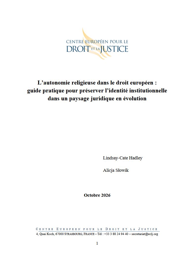 L’autonomie religieuse dans le droit européen : guide pratique pour préserver l’identité institutionnelle dans un paysage juridique en évolution