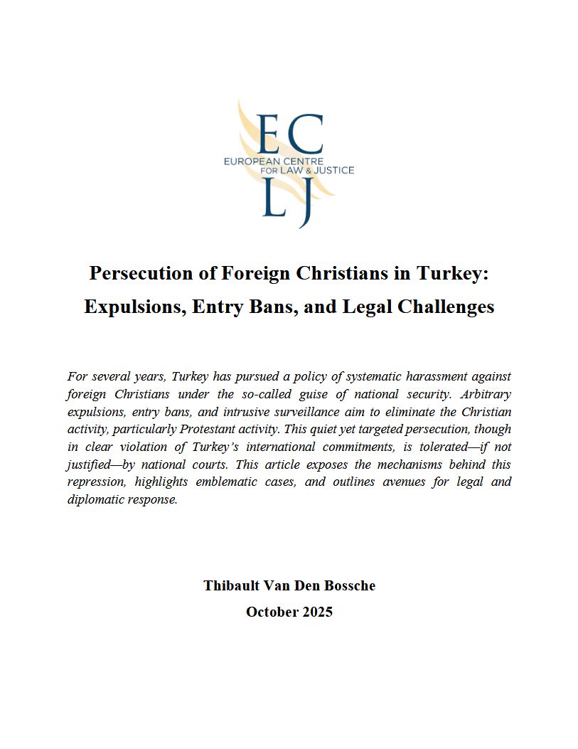 Persecution of Foreign Christians in Turkey