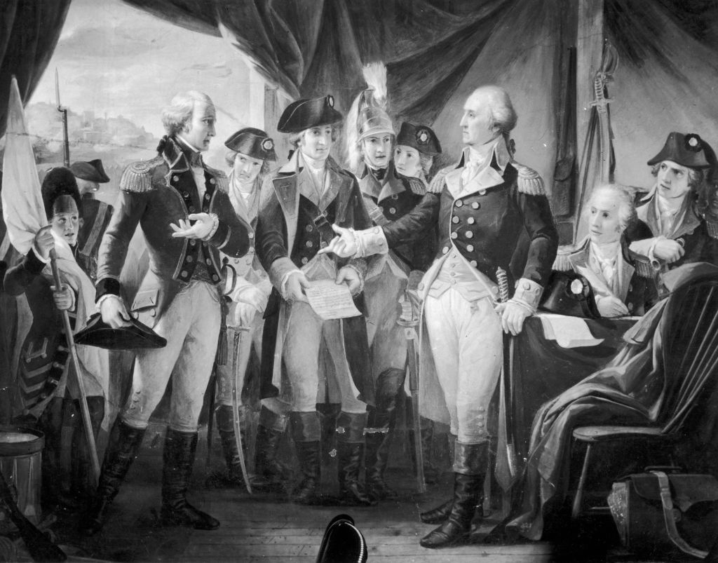 George Washington during the Siege of Yorktown